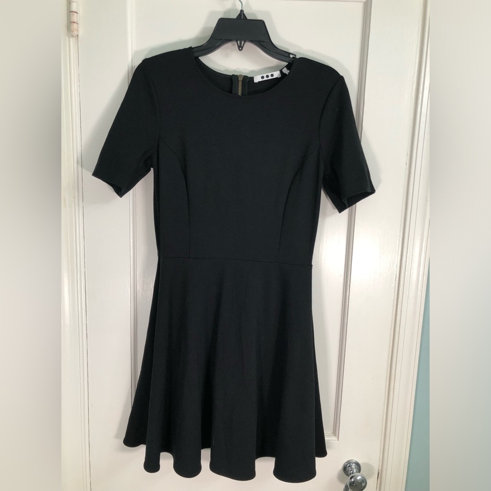 Three dots black medium dress